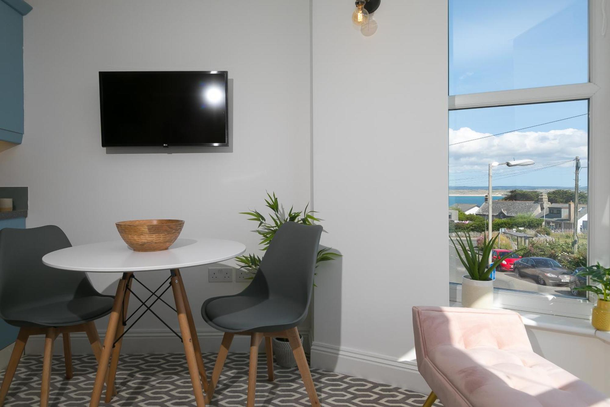 Seabreeze 3 - Seaview & Parking Apartment St. Ives Exterior photo